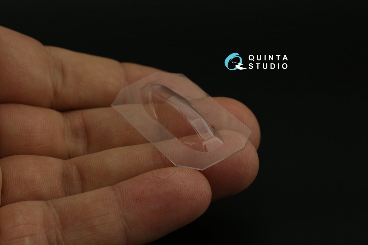 Quinta Studio QC72074 Me-262A verrière transparente sous vide (Revell) 1/72 – image 2