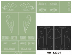 Montex MM32201 AH-1G COBRA for ICM 32063 1/32