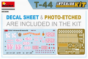 MiniArt 35356 T-44 INTERIOR KIT 1/35 – imagen 2