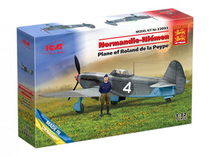 ICM 32093 Normandie-Niémen. Plane of Roland de la Poype (Yak-9T with Roland de la Poype figure) 1/32 – imagen 2