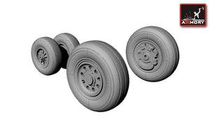 Armory Models AW72307 F-35C Lightning-II wheels 1/72 – Bild 4