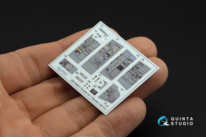 Quinta Studio QDS+48261 Tornado GR.1 3D-Printed coloured Interior on decal paper (Revell) (small version) (with 3D-printed resin parts) 1/48 – immagine 10