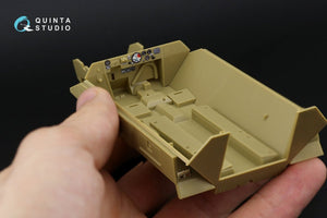 Quinta Studio QD35050 SD.KFZ.251 Family 3D-Printed &amp;amp; coloured Interior on decal paper ( Tamiya ) 1/35 – imagen 4