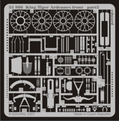 Eduard 35986 King Tiger Ardennes front 1/35 Tamiya