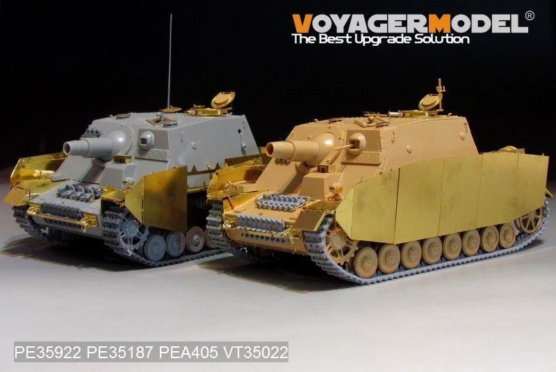 Voyager Model PE35922 WWII German Sturmpanzer IV Brummbar Late Version Basic For TAMIYA 35353 1/35 – immagine 16