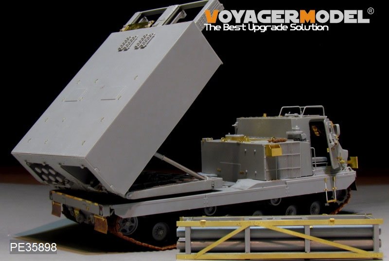 Voyager Model PE35898 Modern US M270A1 Mittlere Artillerie Racketen System Basic for TRUMPETER 1/35 – immagine 7