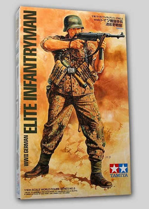 Tamiya 36303 Soldat d&amp;#39;élite allemand (1/16)