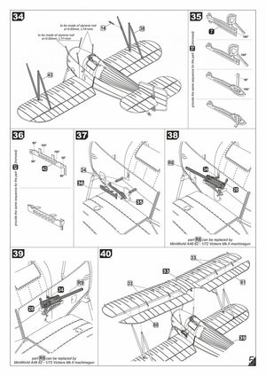 Armory Models 48001 Fairey Flycatcher British interwar FAA Fighter, early version, w/ Jaguar-III engine 1/48 – imagen 22