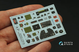 Quinta Studio QD32220 P-40N late 3D-Printed coloured Interior on decal paper (Hasegawa/Eduard) 1/32 – Bild 4