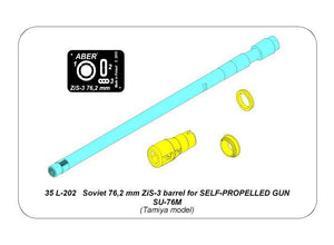 Canon Aber 35L-202 soviétique ZiS-3 de 76,2 mm pour canon automoteur SU-76M (1/35) – image 6