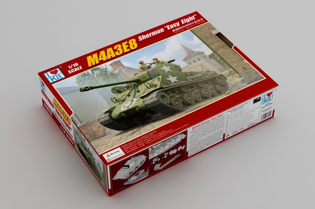 I Love Kit 61615 M4A3E8 Sherman &amp;quot;Easy Eight&amp;quot; 1/16 – zdjęcie 2