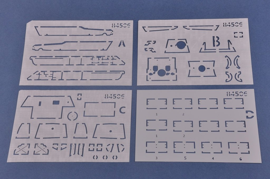 Hobby Boss 84506 German Sd.Kfz.171 PzKpfw Ausf A w/ Zimmerit 1/35 – immagine 5
