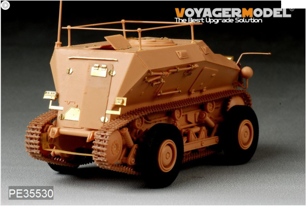 Voyager Model PE35530 WWII German Sd.Kfz.254 Tracked Armoured Scout Car FOR HOBBY BOSS 82491 1/35 – Bild 3