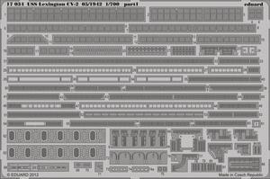 Eduard 17034 USS Lexington CV-2 05/1942 TRUMPETER 1/700 – Bild 2