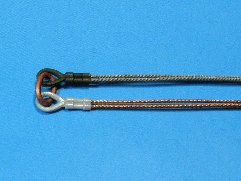 Eureka XXL ER-3546 Towing cable for Mark IV for WWII British Tanks and SPGs 1/35 – Bild 2