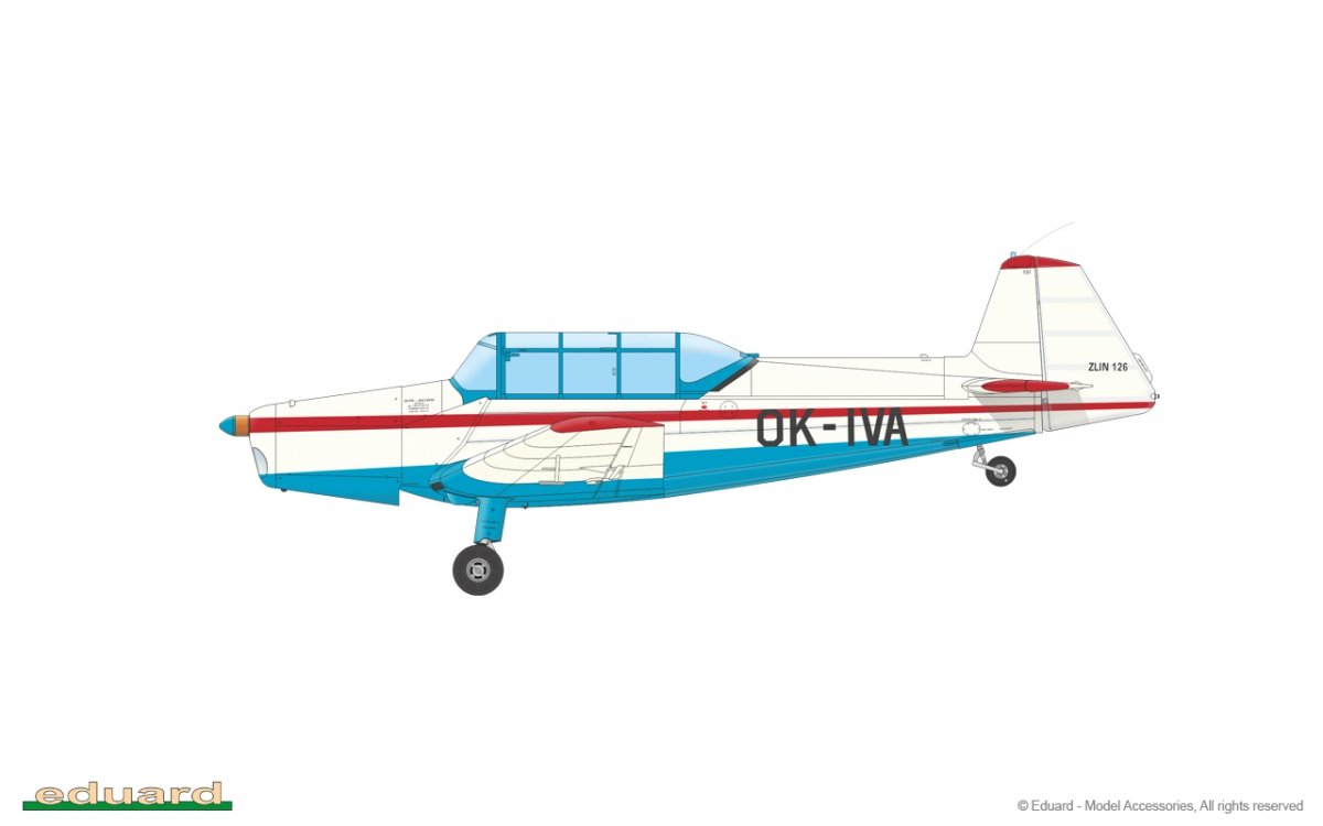 Eduard 11156 Z-126 Trener - Dual Combo 1/48 – zdjęcie 9
