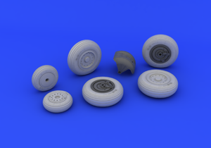 Eduard 648248 MiG-31 wheels 1/48 AMK – immagine 4