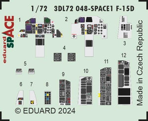 Eduard 3DL72048 F-15D SPACE 1/72 – image 3