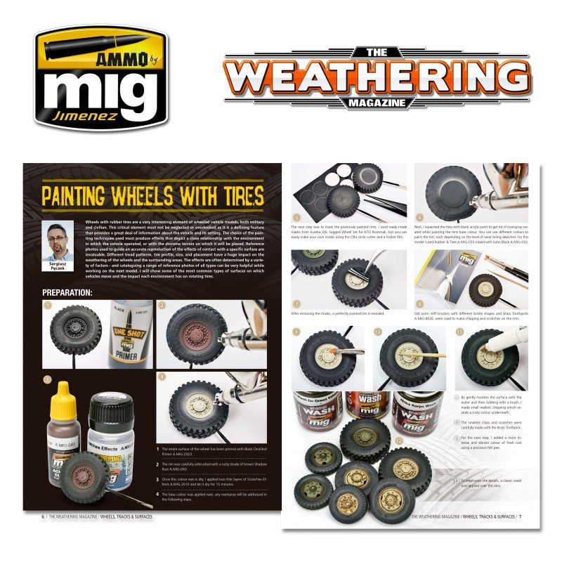 AMMO of Mig Jimenez 4524PL TWM Issue 25 WHEELS, TRACKS &amp;amp; SURFACES Polska wersja językowa – Bild 2