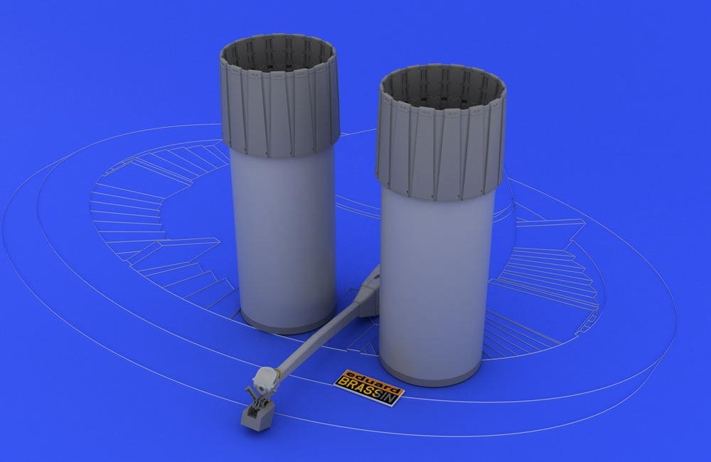 Eduard 648023 F-4 exhaust nozzles late 1/48 (Hasegawa) – Bild 3
