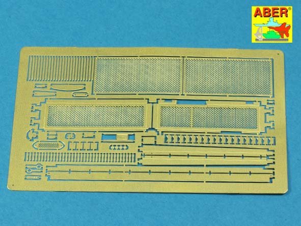 Grilles Aber 35G32 pour char russe T-55AM également pour T-55AMV (1/35) – image 8