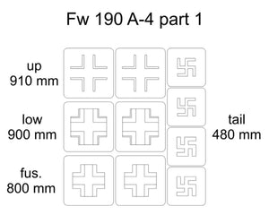Omask 23003 Fw 190 A-4 part 1 1/32