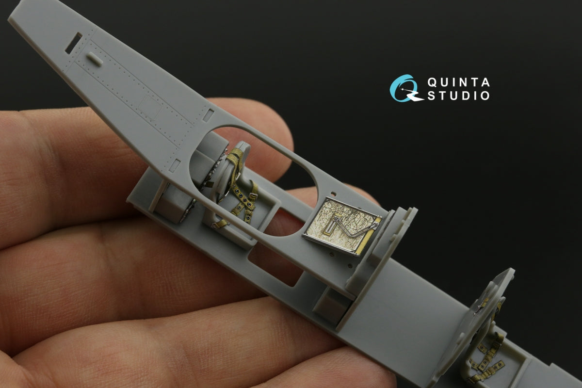 Quinta Studio QD48534 Fairey Fulmar Mk.II 3D-Printed &amp;amp; coloured Interior on decal paper (Trumpeter) 1/48 – immagine 11