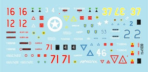 Star Decals 72-A1039 British Sherman Firefly. 75th D-Day Special. Mk Ic and Mk Vc Firefly 1/72 – zdjęcie 3