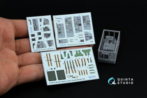 Quinta Studio QD+48058 Tornado F.3 3D-Printed &amp;amp; colored Interior on decal paper (Revell) (with 3D-printed resin parts) 1/48 – image 2