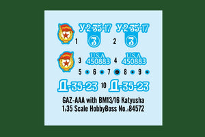 Hobby Boss 84572 GAZ-AAA avec BM13/16 Katyusha 1/35 – image 20