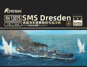 Maquette FlyHawk FH1307S SMS Dresden - Édition Deluxe 1/700