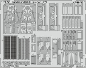 Eduard 73721 Sunderland Mk. III interior 1/72 SPECIAL HOBBY – zdjęcie 2