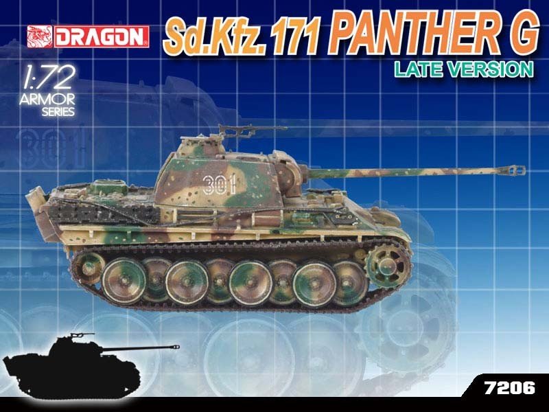 Dragon 7206 Panther G Late 1/72 – zdjęcie 2