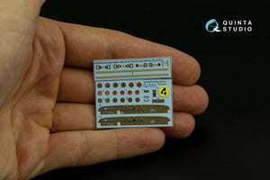 Quinta Studio QD35062 Dodge WC-51 3D-Printed &amp;amp; coloured Interior on decal paper (Zvezda) 1/35 – immagine 7