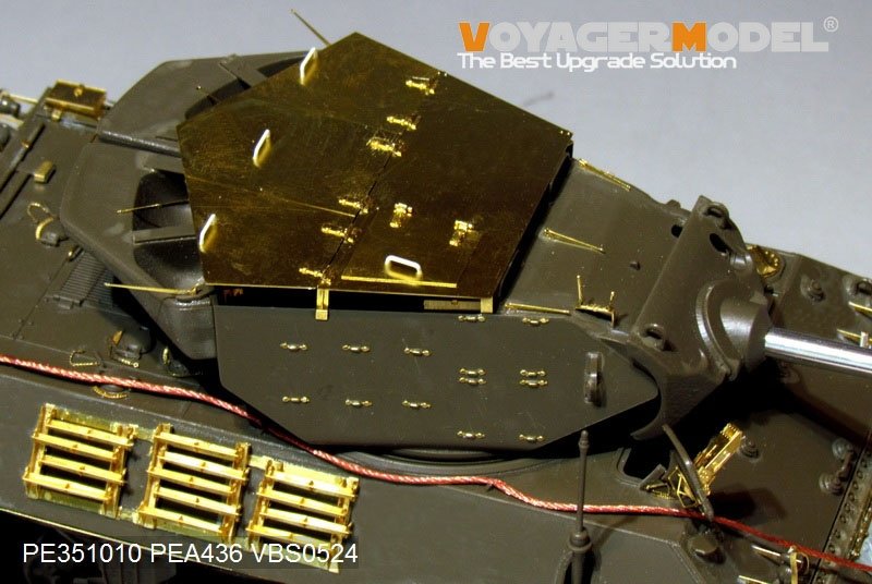 Voyager Model PEA436 WWII US M10 IIC Achilles Tank Destroyer Turret Amours (For TAMIYA 35366/AFV AF35039) 1/35 – Bild 4