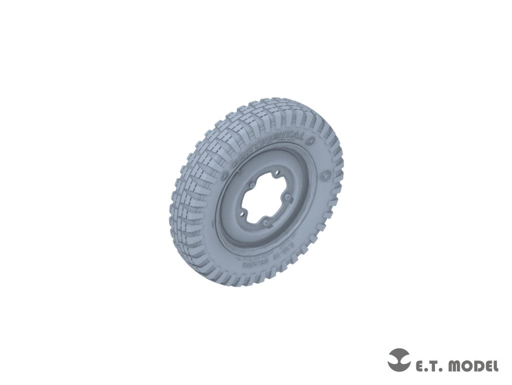 Maquette ET Model P35-135 Schwimmwagen allemand Type 166 de la Seconde Guerre mondiale, roues étroites, pour kit TAMIYA au 1/35 – image 4