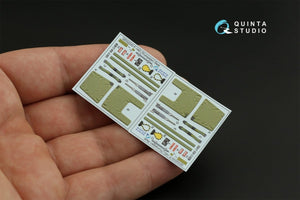 Quinta Studio QD32033 F-14D 3D-Printed &amp;amp; coloured Interior on decal paper ( Trumpeter ) 1/32 – imagen 11