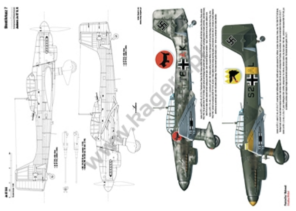 Kagero 7077 Junkers Ju 87 D, G EN/PL – immagine 3