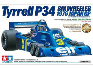 Tamiya 20058 Tyrrell P34 Six Wheeler - w/Photo Etched Parts 1/20