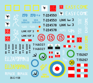 Star Decals 35-C1138 British Sherman in Italy 1943-44 1/35 – immagine 3