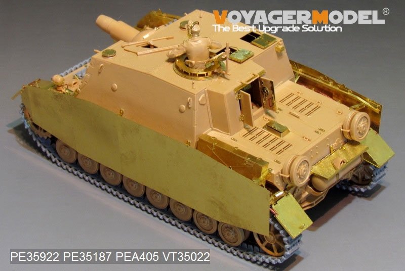 Voyager Model PE35922 WWII German Sturmpanzer IV Brummbar Late Version Basic For TAMIYA 35353 1/35 – immagine 4