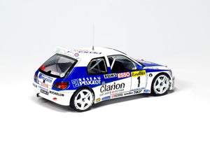 NuNu PN24009 Peugeot 306 MAXi ’96 MONTE CARLO RALLY 1/24 – Bild 3