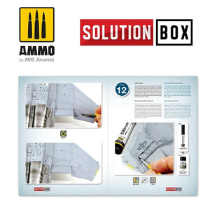 AMMO of Mig Jimenez 6509 How To Paint USAF Navy Grey Fighters Solution Book – immagine 5