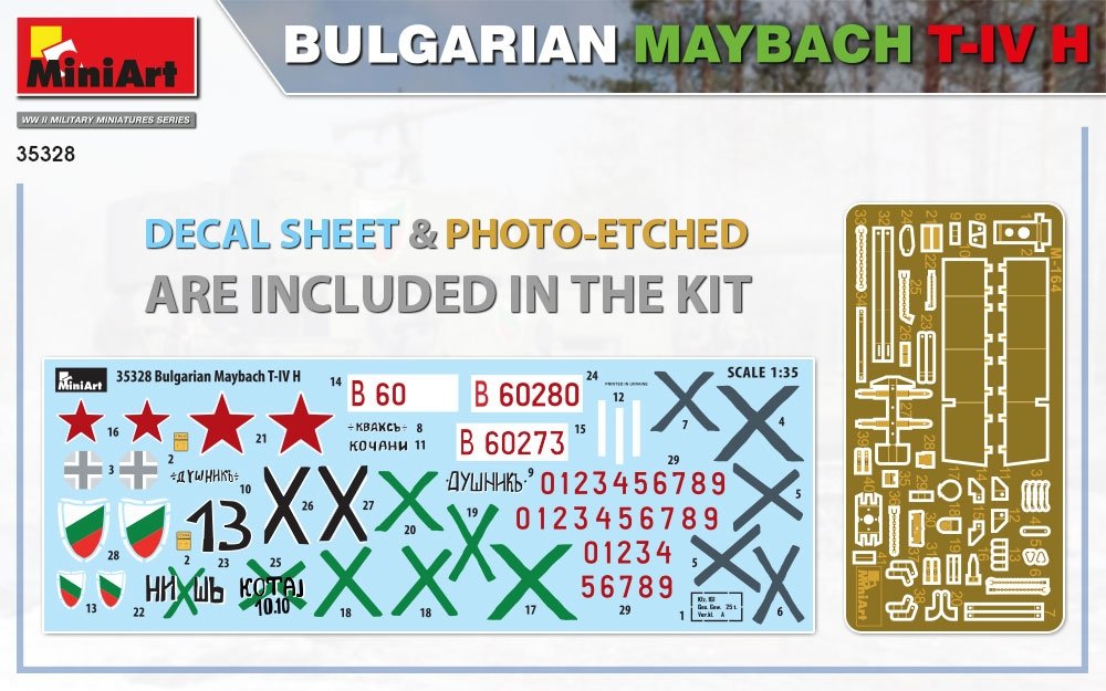 MiniArt 35328 BULGARIAN MAYBACH T-IV H 1/35 – immagine 8