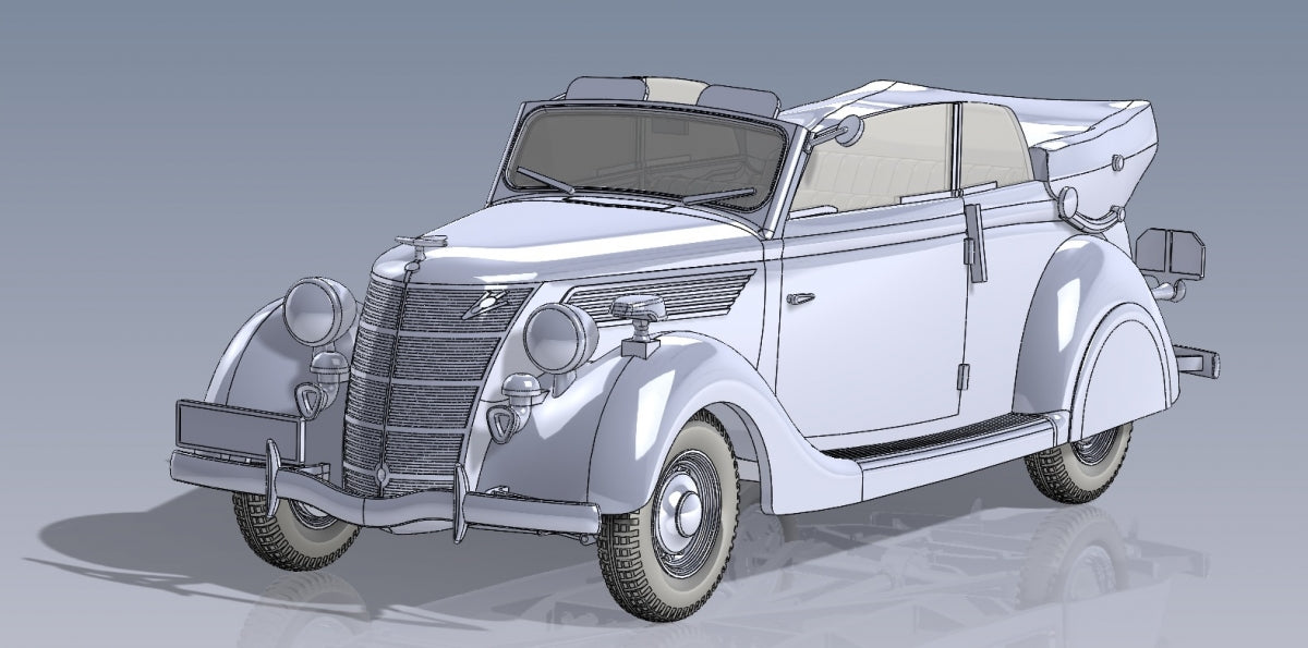Roden 820 Ford V8-G81 Cabriolet 1/35 – zdjęcie 2