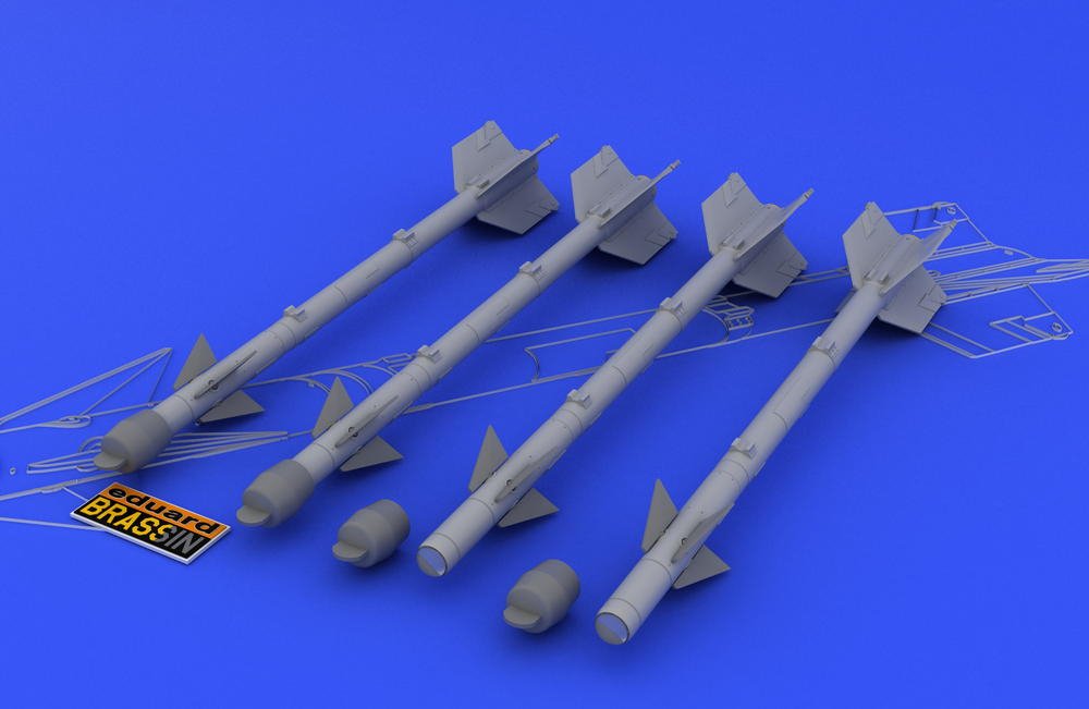 Armes air-air Eduard SIN64876 F-4B TAMIYA 1/48 – image 4
