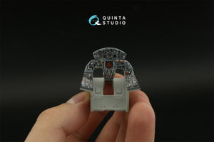 Quinta Studio QDS-32180 F-104S 3D-Printed coloured Interior on decal paper (Italeri) (small version) 1/32 – zdjęcie 7