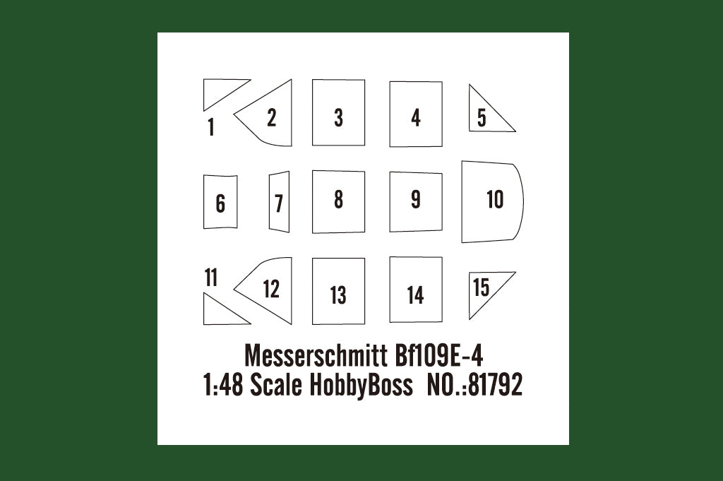 Hobby Boss 81792 Messerschmitt Bf109E-4 1/48 – Bild 3