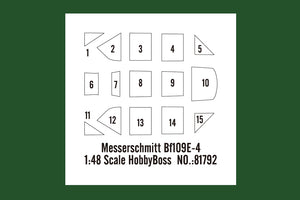 Hobby Boss 81792 Messerschmitt Bf109E-4 1/48 – Bild 3