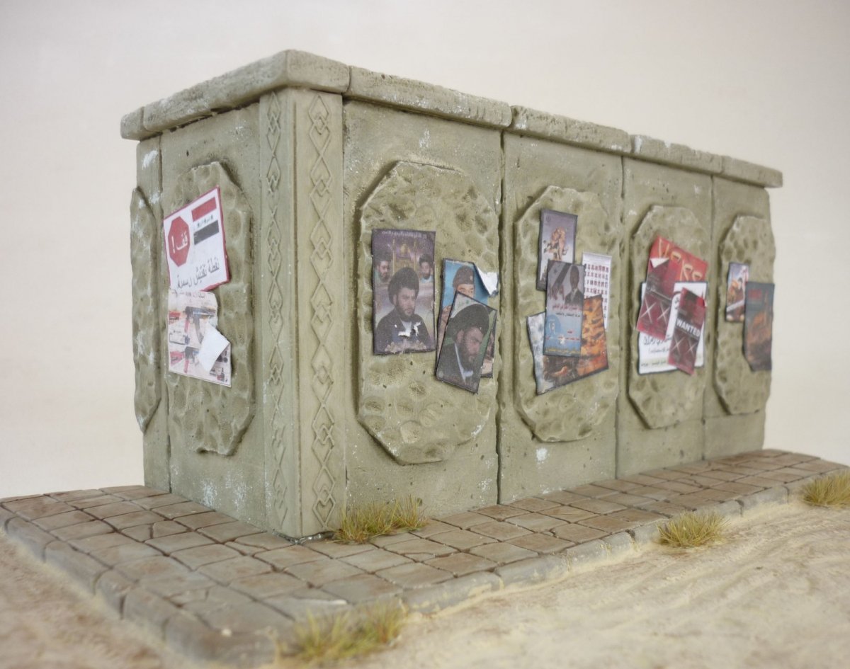 RT-Diorama 35270 Diorama-Base: &amp;quot;The corner&amp;quot; (Iraq) 1/35 – Bild 6